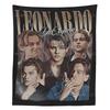 Leonardo Dicaprio Cool Retro Rock Poster Tapestry Wall Hanging For Home Bedroom Decor Gift