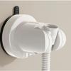 Suction Cup Shower Head Holders Strong Adhesive Wall Mount Adjustable Angle Shower Brackets Quick Fixing for Bathroom