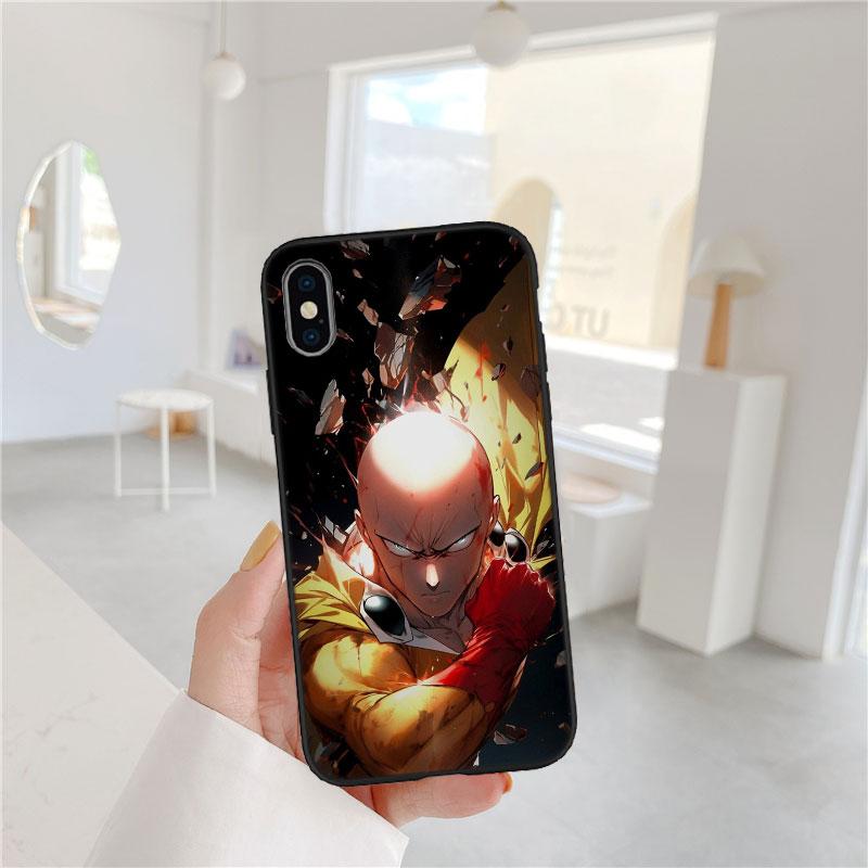 One Punch Man Phone Case for Samsung Galaxy M02 M06 M15 M16 M20 M21 M30 M30S M31 M35 M51 M55 M56 A36 A42 A50 A50S A51 A52