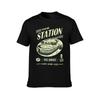 Tosche Station T-Shirt Schweiß Tier Druck für Jungen Grafik-T-Shirt Vintage Herren Trainingsshirts