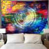 Nordic Musical Note Tapestry Colorful Background Cloth Art Home Bedroom Decor Hanging Cloth Digital Printing Mural Tapestries