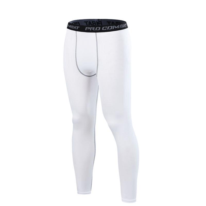 Men's Compression Training Tights - Base Layer Pants for Running, Basketball, and Fitness