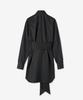 Uera Classic Wrap Dress - Black / N1019Bk