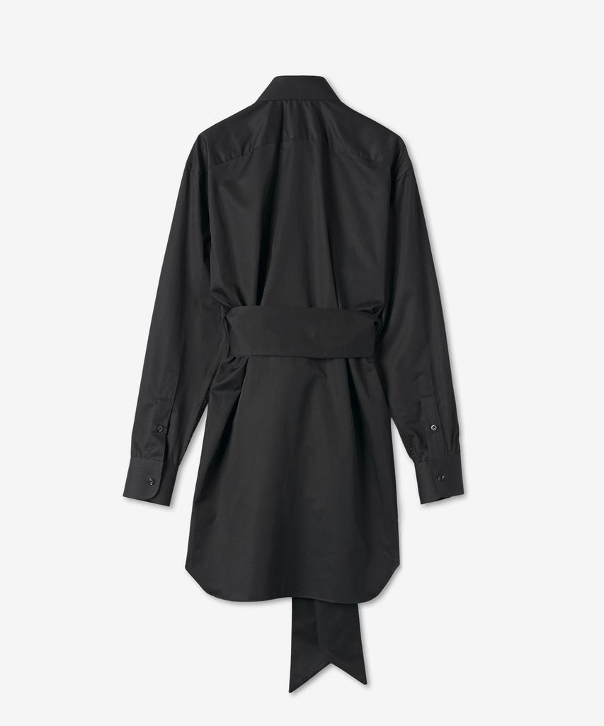 Uera Classic Wrap Dress - Black / N1019Bk