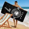 Deutschland Alemania Print Beach Towel, Large Soft Quick Dry Towel for Beach Camping Swimming