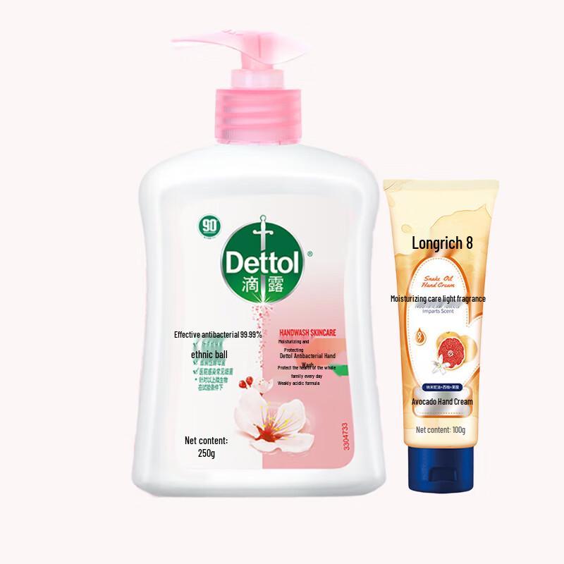 

Dettol Antibacterial Moisturizing Hand Wash & Hand Cream Set