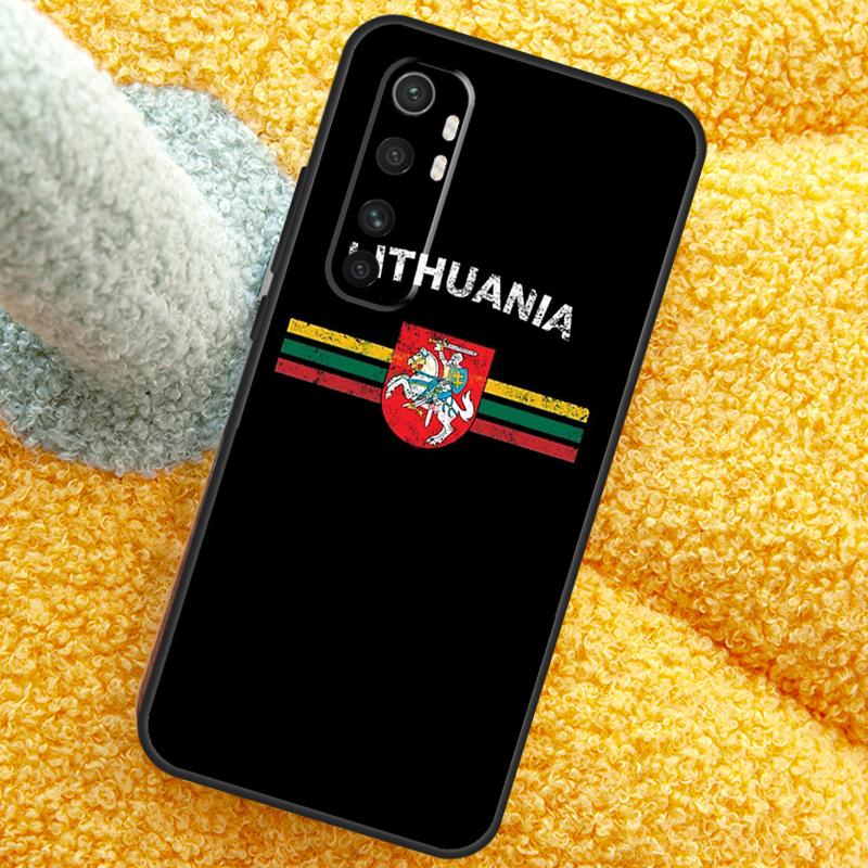 Fashion Lithuania Flag Case For Xiaomi 15 14 Ultra 13T 14T 15T 17 Pro Max Cover For POCO X7 F8 Pro X3 X5 X6 F5 F6 F7