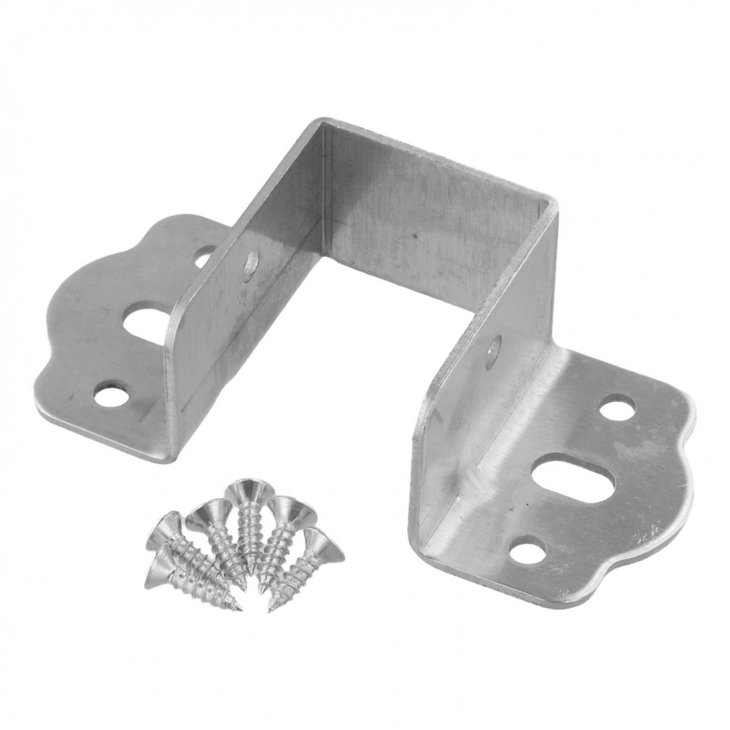 Cold-rolled Steel Construction Bed Rail Brackets Heavy Duty Support Metal Hinges