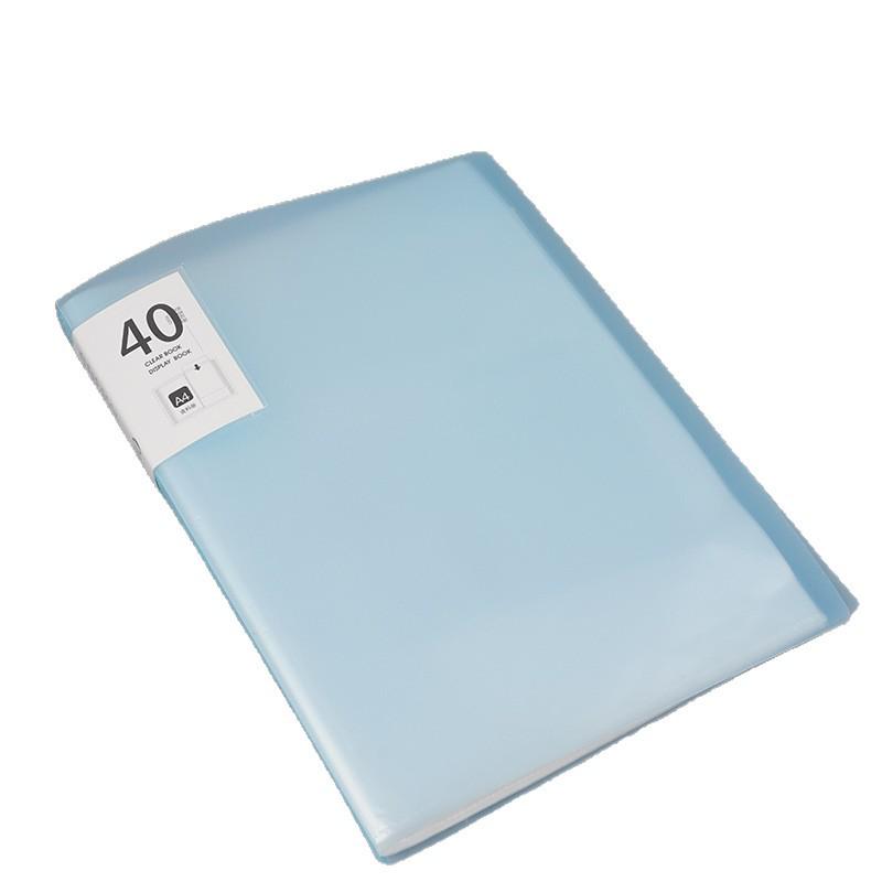 A4 Transparent Insert Folder for Candy Data, Test Paper Storage, Sheet Music, and Awards Collection.