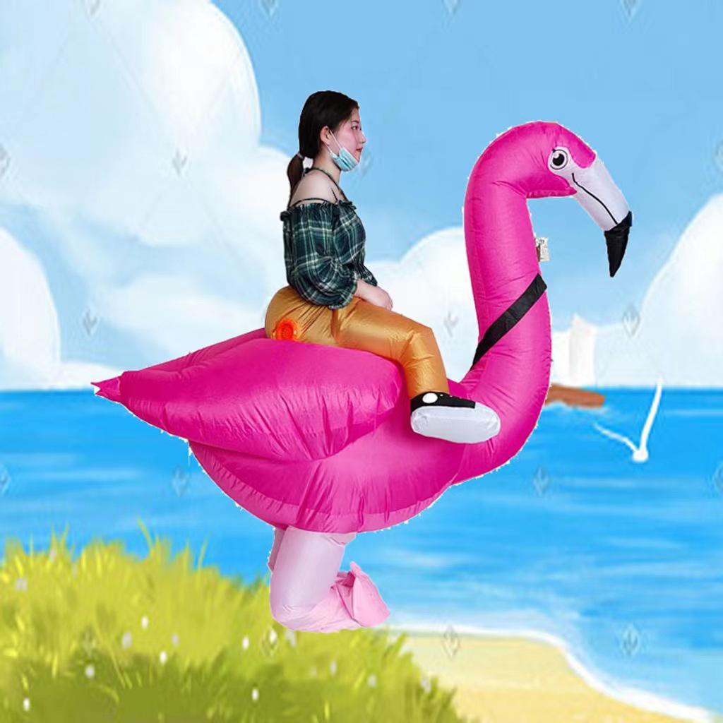 Cartoon Character Parent-Child Inflatable Costume for Holiday Parties