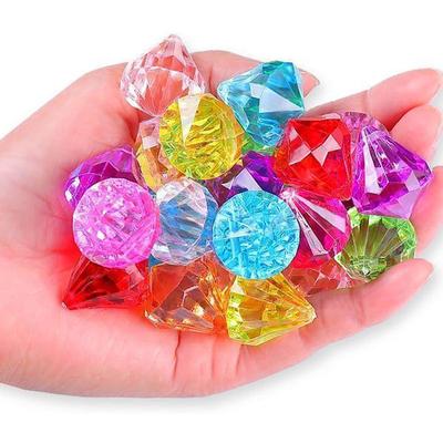 20 Stuks Feestzakvullers Piraat Schat Edelstenen Diamant Sieraden Verjaardagscadeaus Voor Kinderen Jongens Meisjes Kinder Verrassingsspeelgoed