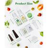 166pcs  Pods Kits Indoor Hydroponics Growing System with Labels Grow Basket