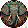Unique Wooden Animal Jigsaw Puzzles Colorful Turtle 3D Puzzle Gift Fabulous Gift Interactive Toy for Adults Kid Educational