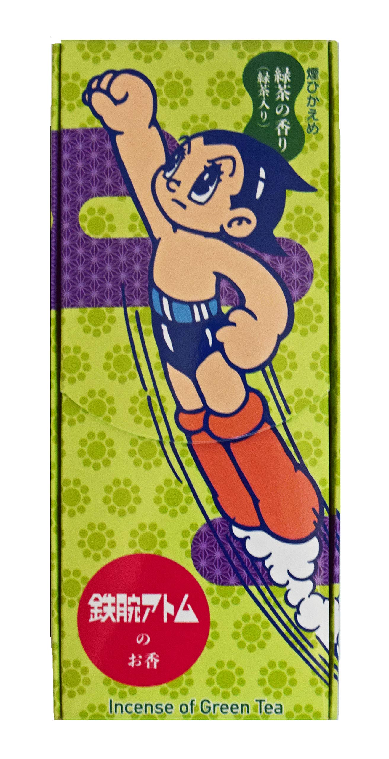 

Astro Boy incense green tea scent (low smoke) #2908 чёрный