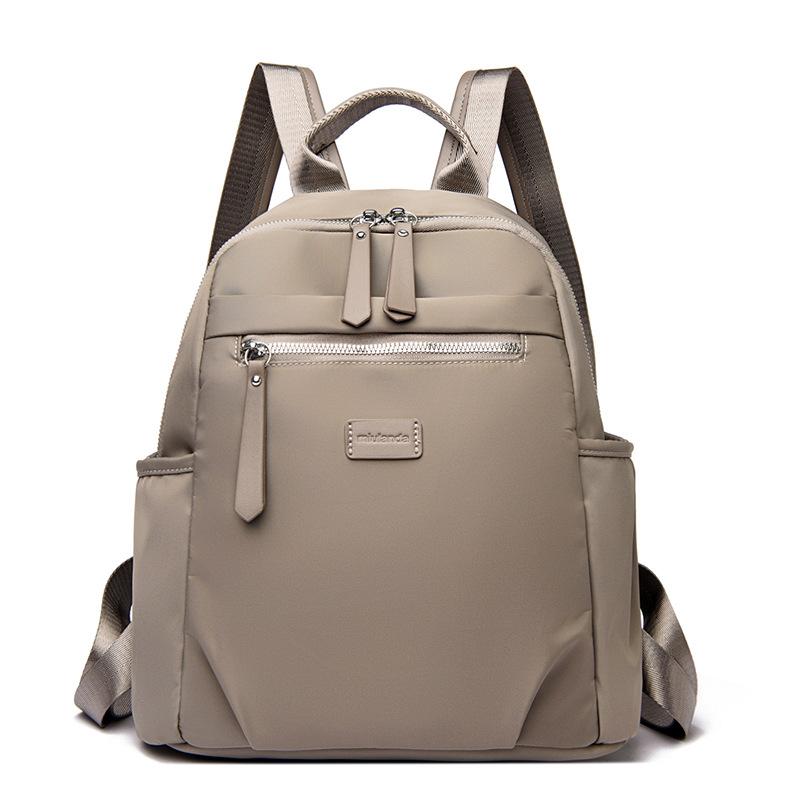 Schoolbag Oxford cloth backpack women's canvas travel bag women's bag travel can be labeled one piece