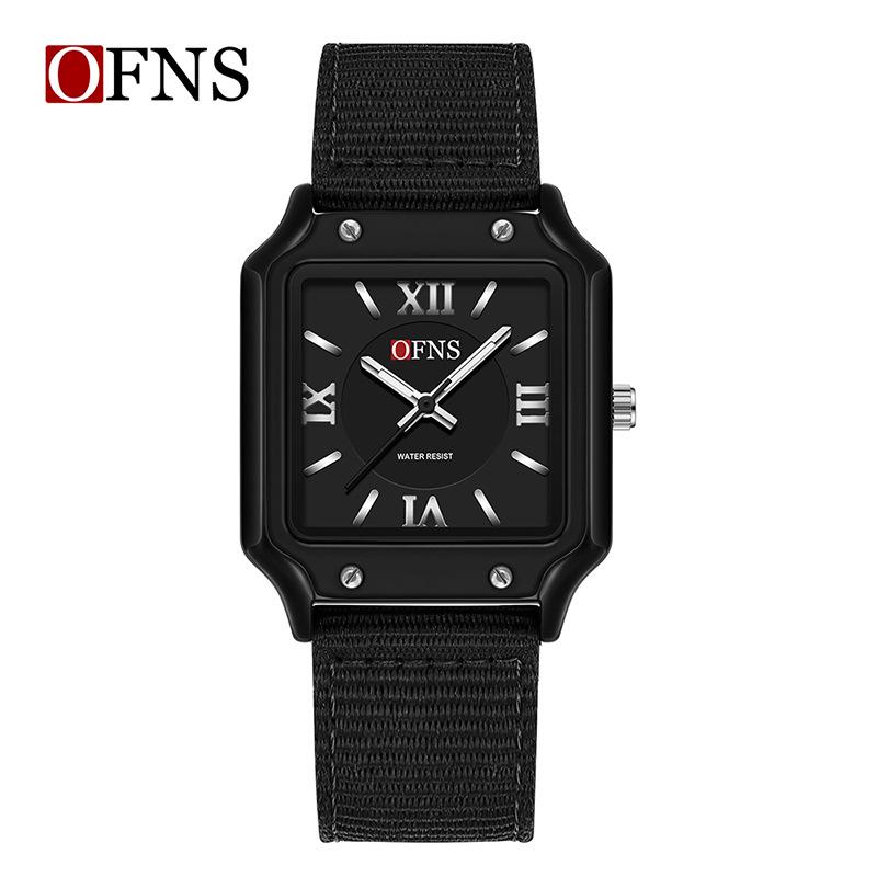 OFNS Quartz Student Watch: Waterproof, Luminous Alloy for Exams