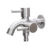 Stainless Steel Washing Machine Faucet With Dual Control For Laundry Room Use