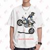 Supermoto Kurzarm-T-Shirt 100% Baumwolle T-Shirt
