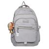 School bag for girls, Instagram-style school bag, simple and versatile computer backpack for junior high, high school, and college students