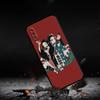 Dämon Slayer Kimetsu Keine Yaiba Coque Für Samsung Galaxy A10s A40 A30 A20e A70 A10 Hinweis 20 Ultra 10 A20s A50 Schwarz mobiltelefon