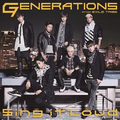 CD GENERATIONS FROM EXILE TRIBE - Sing It Loud (CD+DVD)  RZCD59743B Japan ObiJapanese Pop/Rock Used