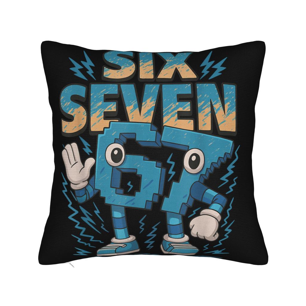 6 7 Christmas 67 Santa  Pillow Cover  Soft Cushion Cover Kawaii Pillow Case For Chair Sofa Home Decor