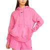 Nike Sportswear Phoenix Fleece Solid Color Hooded Thickened Fleece Lined Casual Long Sleeved Sweatshirt Women's (Unisex) Sweatshirts