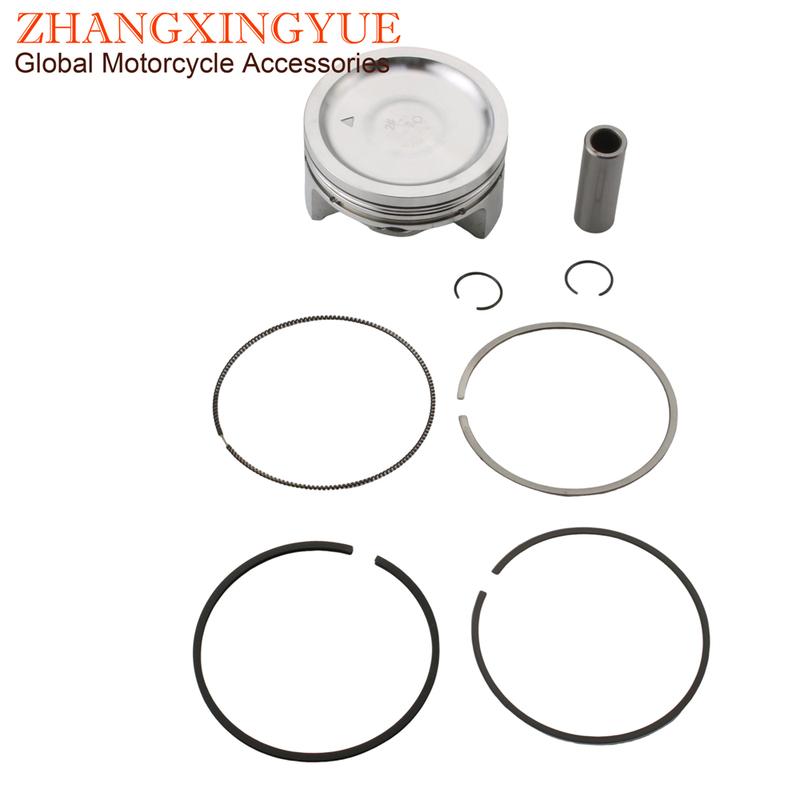 72mm Beverly250 Piston Kit For Piaggio Beverly 250 Carnaby MP3 X Evo X7 X9 250cc 4V 4T