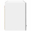 Wall Cabinet Grey Sonoma and White 60 x 31 x 40 cm Engineered Wood