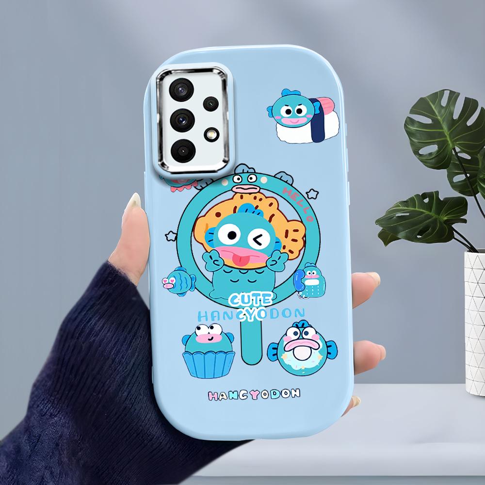 Krásné roztomilé tekuté silikonové pouzdro na telefon Samsung Galaxy S24 S23 S20 FE Plus Ultra Note 20 10 A51 A52 A54 A73 Nárazuvzdorné měkké pouzdro