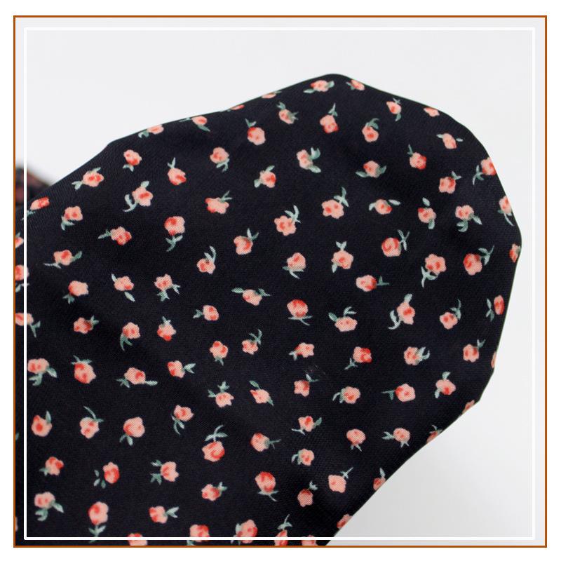 Hibiscus Floral Print Matte Linen Fabric for Dresses, Shirts, and Skirts