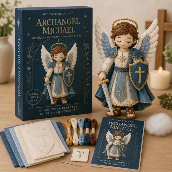 Faith Blessings DIY Patchwork Kit for Adults Beginners Religious Quilt Art Project Christian