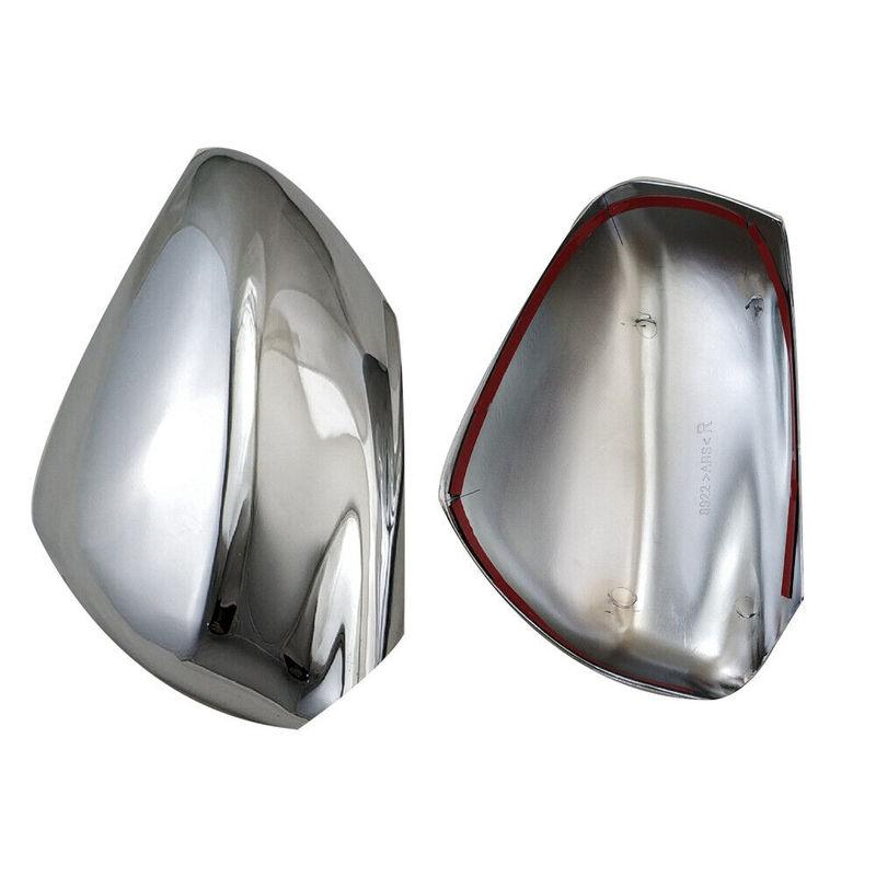 For Peugeot 301 2012 2013 2014 2015-2018 ABS Chrome Car Rearview Side Mirror Cover Wing Cap Exterior Door Trim Adhesive Sticker