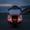 Sleek-Profile Motorcycle Tail Lights Slim Brake Light Strip Bright