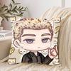Bl S-Shutlines Pillow Case Cushion Cover Soft Cute Throw Pillow Case For Car Sofa Pillowcase Polyester With Zipper