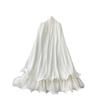 Seaside Vacation Style Sexy Backless Neck Sling Dress Women's Clothing Summer Loose and Thin Fluffy Cake Skirt