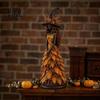 Seasonal Witch Themed Gifts Autumn Figurine, Halloween Statue, Fall Tabletop Decor, Shelf Decoration Festive Centerpieces for Mantel Fireplace Tiered