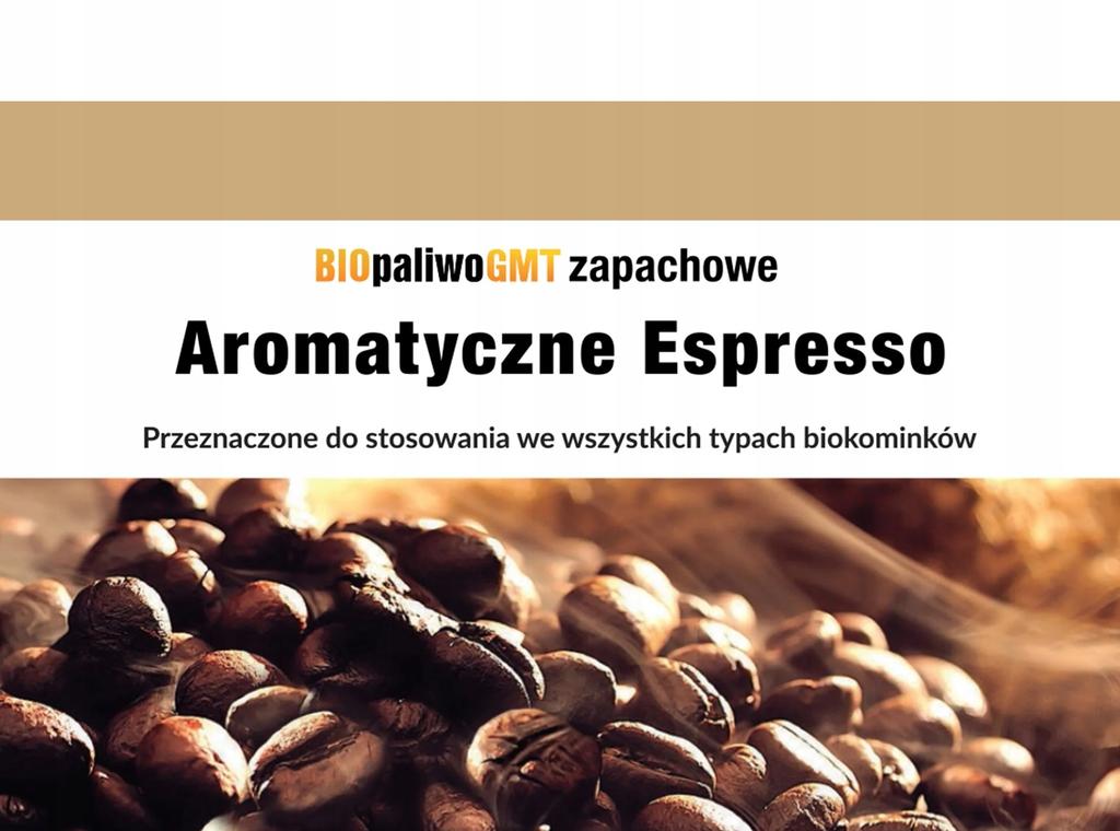 Paliwo Do Biokominków Biopaliwo Gmt Bioetanol Aromatyczne Espresso 1L