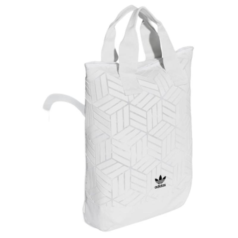 Adidas Originals Issey Miyake, Collaboration Polyurethane Artificial Leather Backpack Unisex White Adidas DV0201