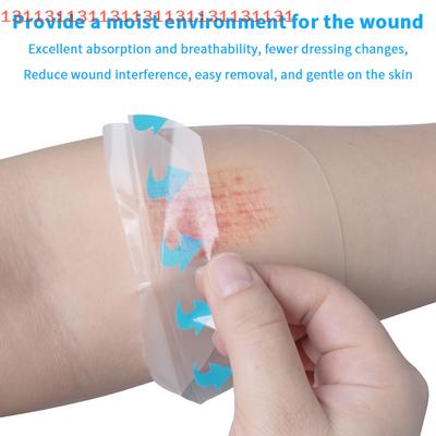 Medical Transparent Hydrocolloid Wound Dressing 1 Sheet Thin Healing Pad 5x5cm 10x10cm Size Acne Patch Skin Care Adhesive Patch