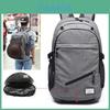 Vielseitiger Herren-Rucksack Reise-Wander-Schultasche Rucksack mit USB-Anschluss für 15,6"-Laptop