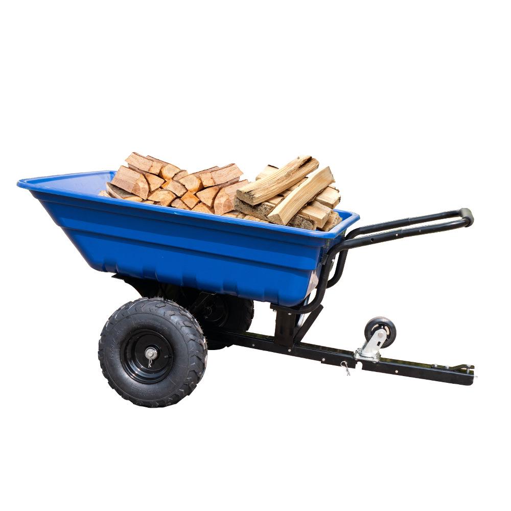 Lightweight Rear-Mounted ATV Off-Road Trailer Cart