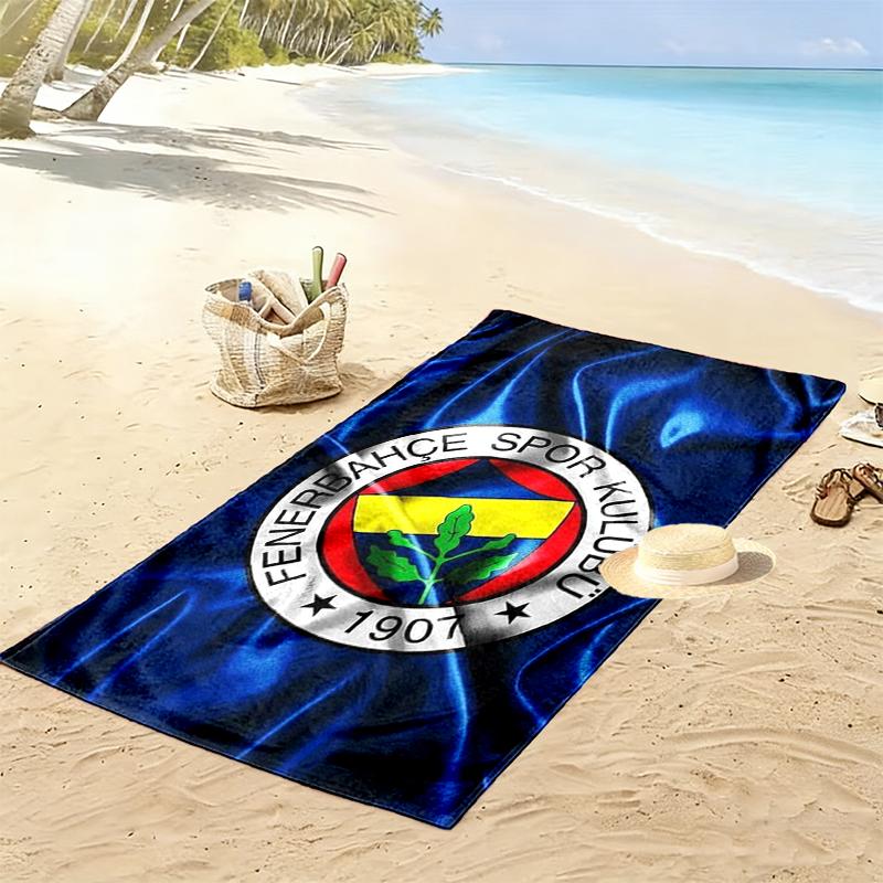 Fenerbahe Sk Print Beach Towel Large Soft Quick Dry Towel For Beach Camping Swimming