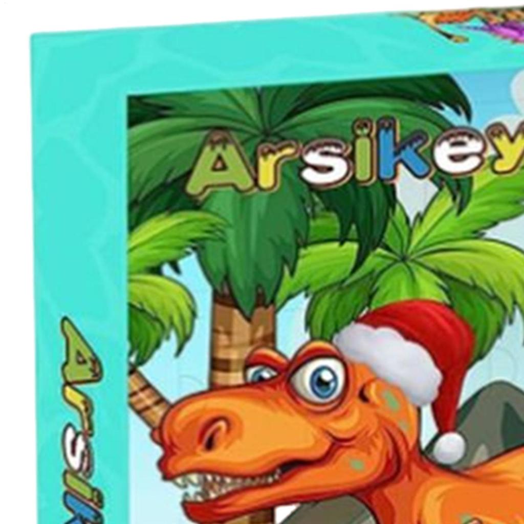 Countdown Calendar 24 Days Toy Advent Dinosaur Playset For Kids Christmas Play Collection Learning Party
