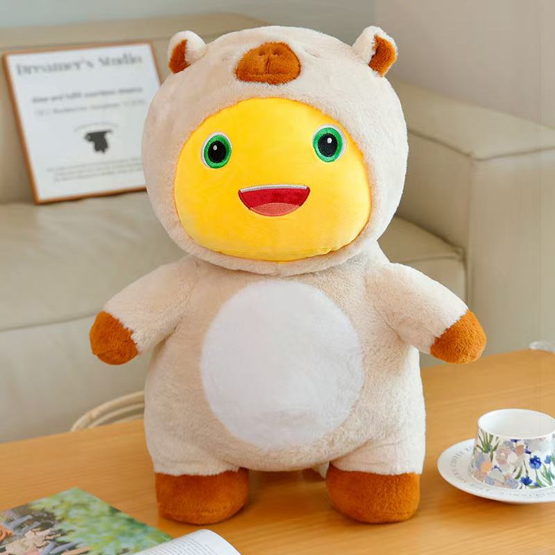 38/50cm Nouvelle Simulation Dragon Lait Rondouillard Poupée Peluche Jouet en Peluche Dessin Animé Anime Mignon Oreiller Cadeau d'Anniversaire pour Enfants Poupée Amusante 31cm-50cm