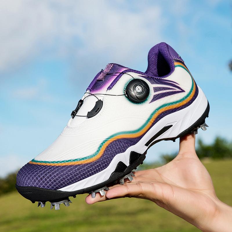 New Men Golf Shoes Lightweight Male Golfers Sneakers Comfortable Cushioning Shoes for Golfing