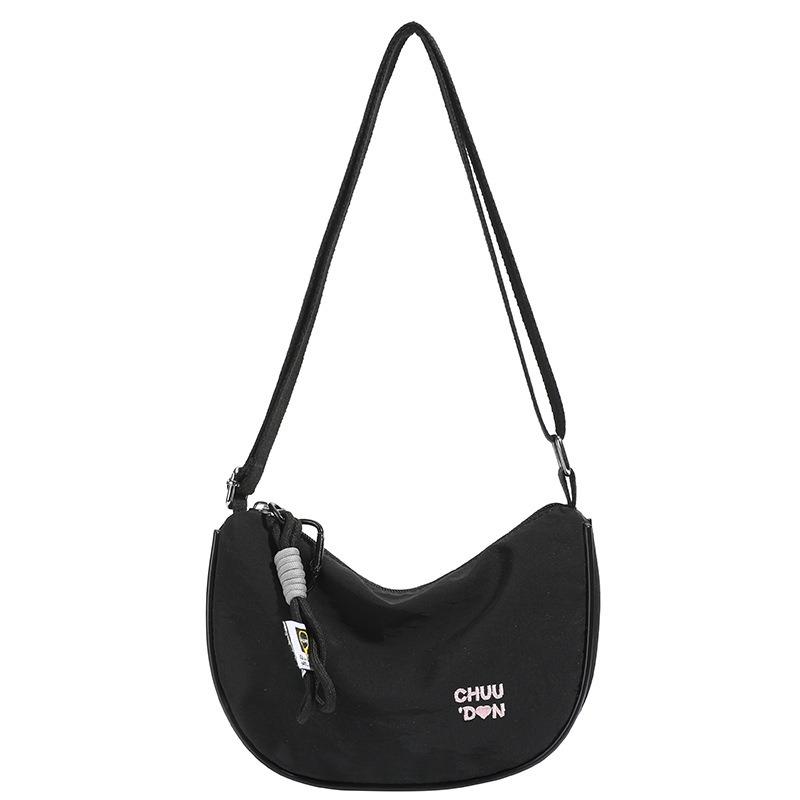 Fashion pillow bag summer new solid color small square bag simple shoulder bag crossbody bag underarm bag