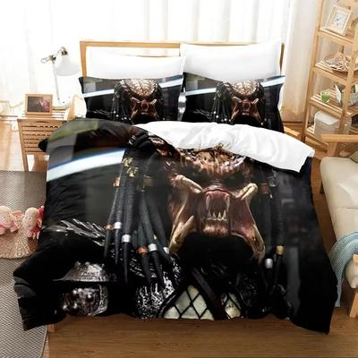 3D Print Movie The Predator Comfortable Duvet Quilt Cover Pillowcase Bedding Set Children Bedroom Decoration Home Textile