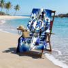 Chelsea Fc Fashion Beach Towel: Ideal for Summer Adventures Soft, Absorbent and Quick Drying Suitable for Swimming and Bathing