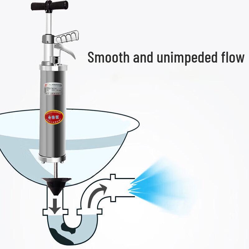 ZT GQ-4 High-Pressure Drain & Toilet Unblocker